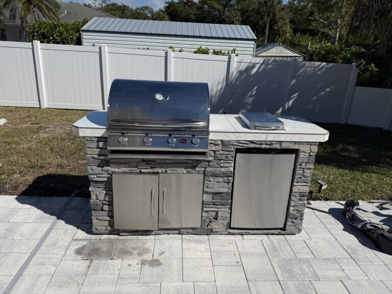 Built-In Grill Installation in Stuart