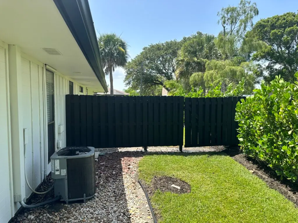Fence Staining Service in Stuart — fence restoration